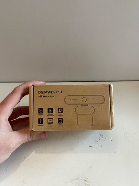 DEPSTECH HD Webcam with Microphone. 1080P USB Web Camera for Laptop. Model D04